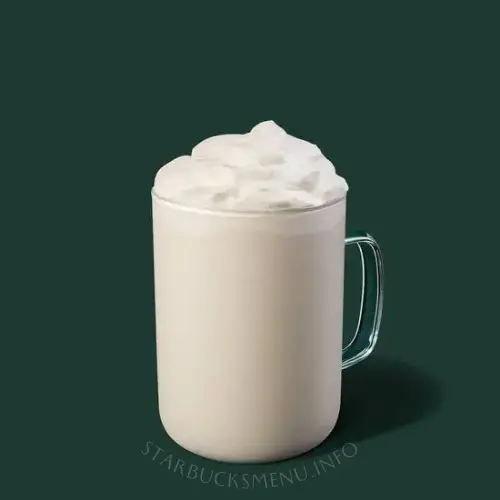 White Hot Chocolate at Starbucks